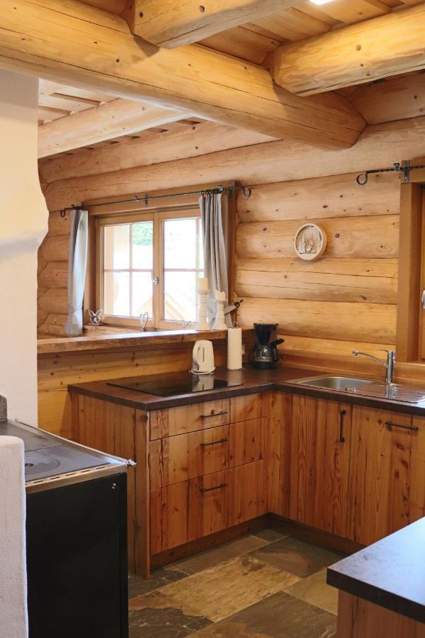 Almzauber Chalets - Haus Enzian Inkl Infrarotliegen 호흐린들 외부 사진