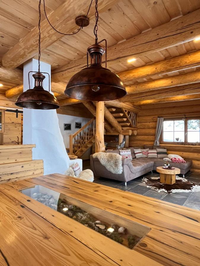 Almzauber Chalets - Haus Enzian Inkl Infrarotliegen 호흐린들 외부 사진