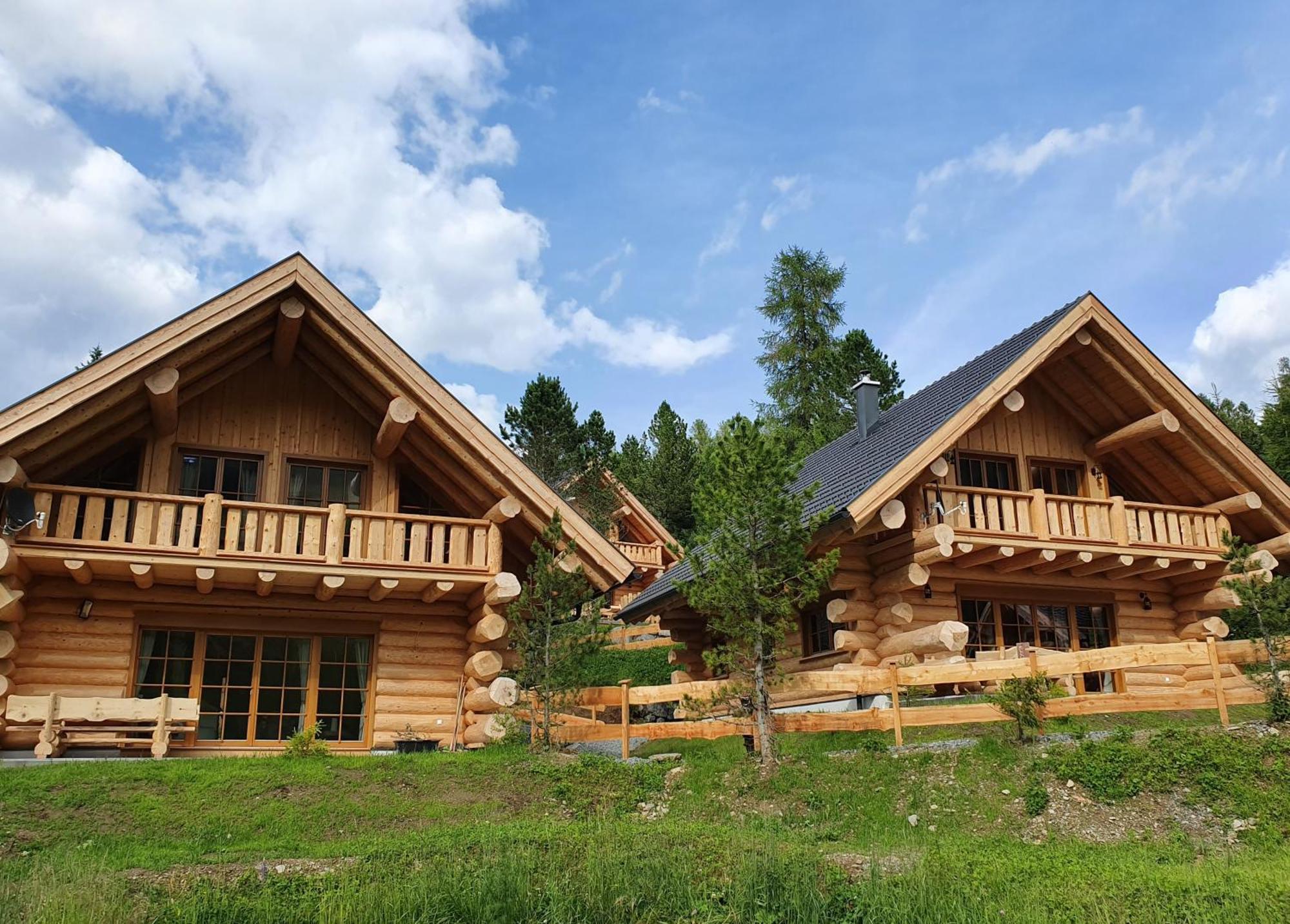 Almzauber Chalets - Haus Enzian Inkl Infrarotliegen 호흐린들 외부 사진